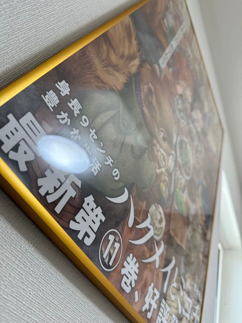 【非売品】ハクメイとミコチ　B2サイズポスター　額縁付き