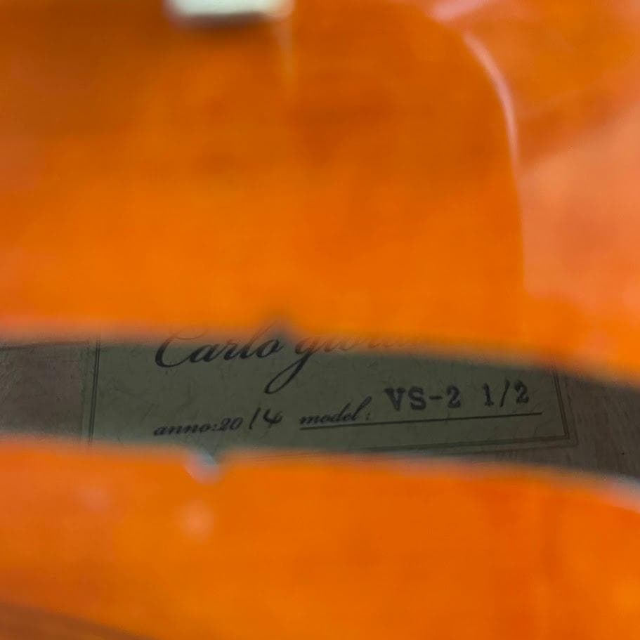 美虎杢■カルロ・ジョルダーノ■ VS-2 バイオリン 1/2サイズ 2014年製