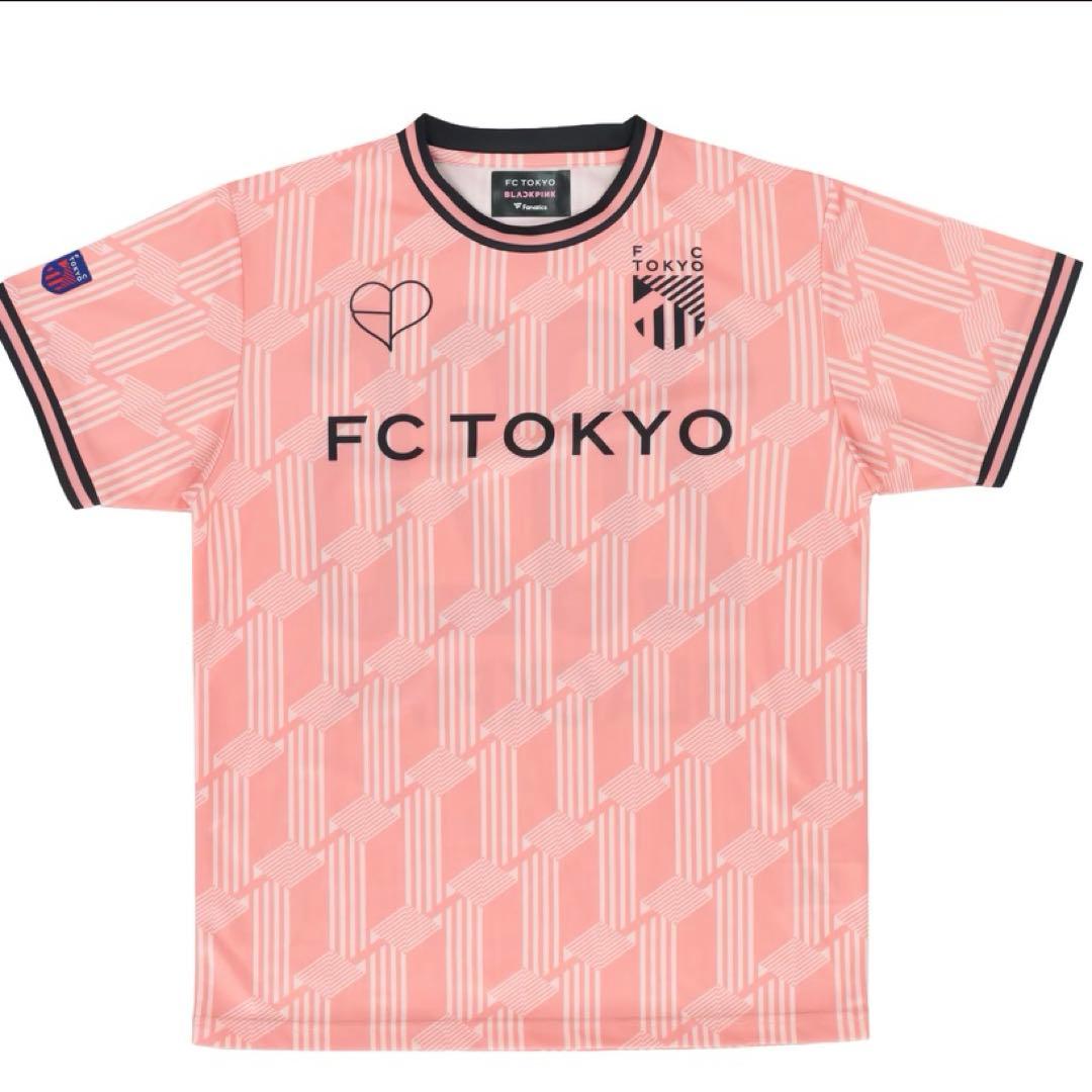 FC東京×BLACKPINK コンフィットTシャツ Lサイズ ピンク