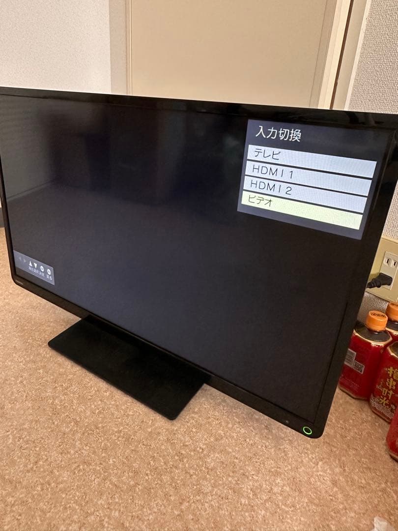 TOSHIBA 液晶テレビ 本体 リモコン付き