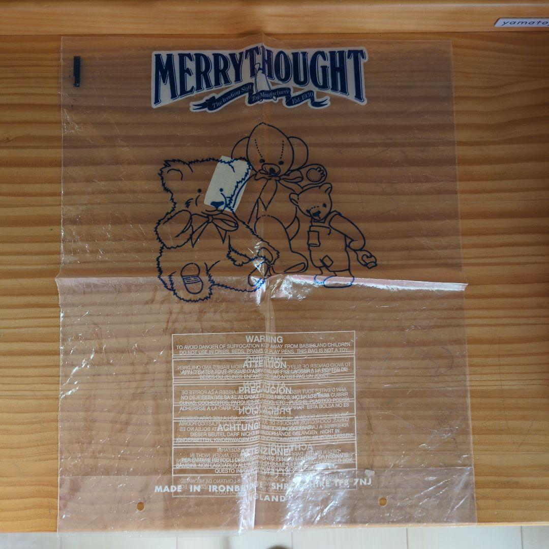 メリーソート　テディベア　チーキー　MERRY THOUGHT　限定100体
