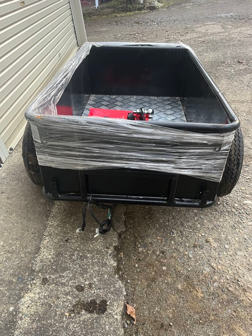 バイクトレーラー スチール製 荷物運搬用