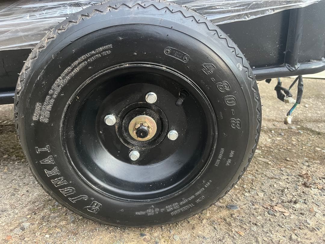 バイクトレーラー スチール製 荷物運搬用