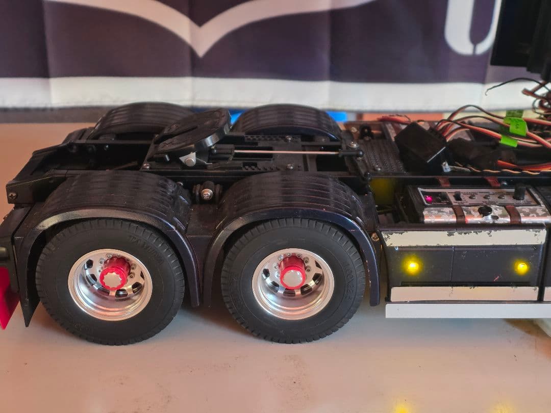 スカニアR620 6×4 トラック ラジコンタミヤ 1/14 現状中古品