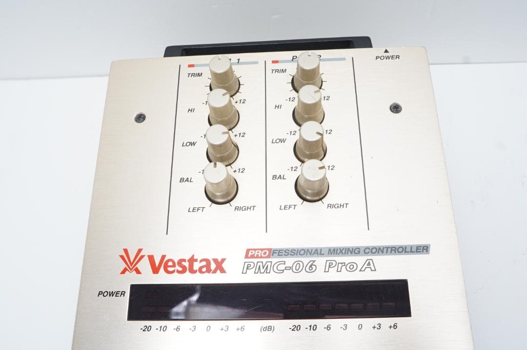動作品 Vestax PMC-06 PRO A ベスタクス　DJミキサー