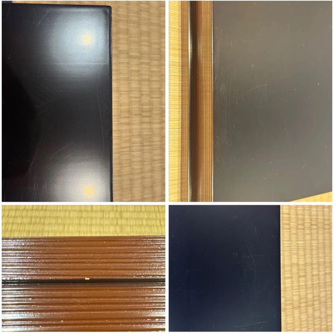 木製漆塗り 初瀬川柳菴 作 柳筥 出世膳 5客 茶懐石道具 弁当箱 共箱