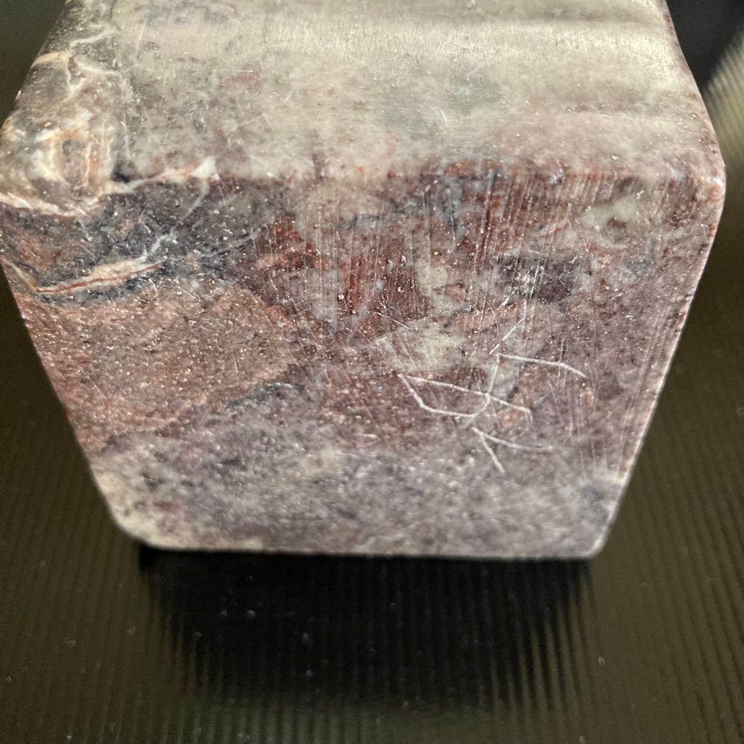 大型印材　獅子　一対　置物　古印　美術品