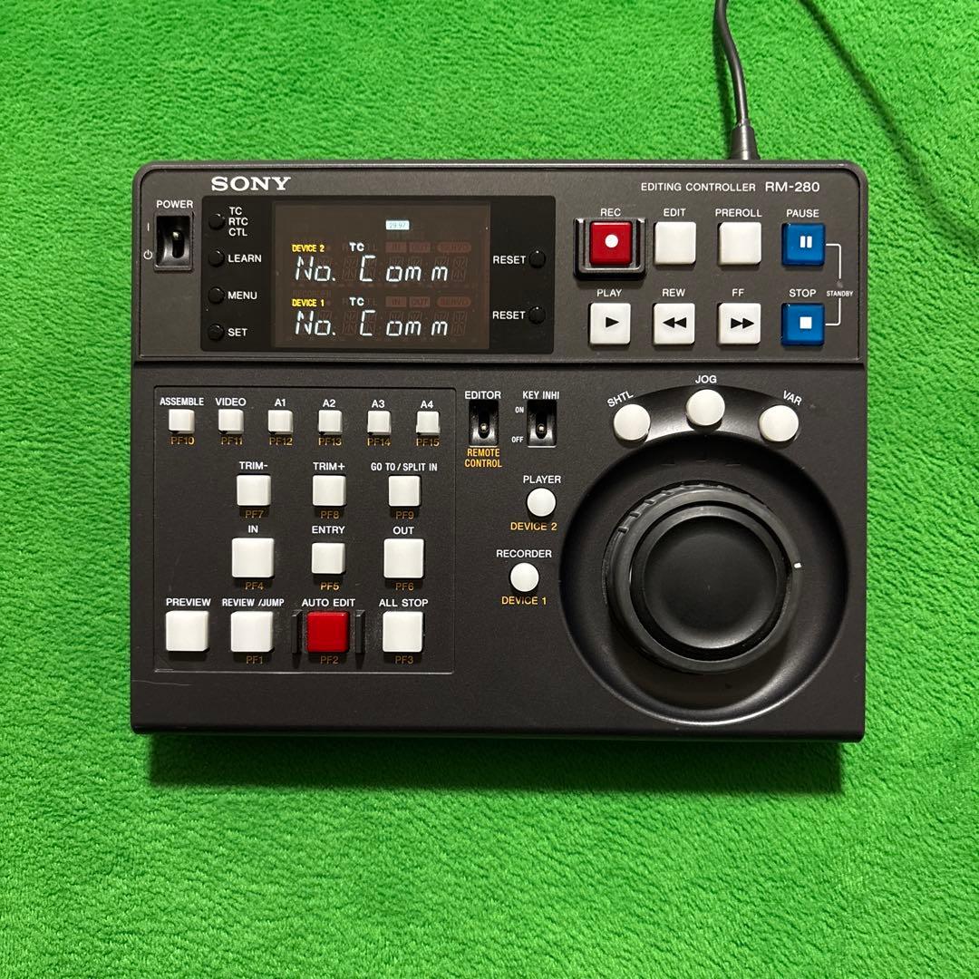 SONY RM-280 編集コントローラー 動作確認済み