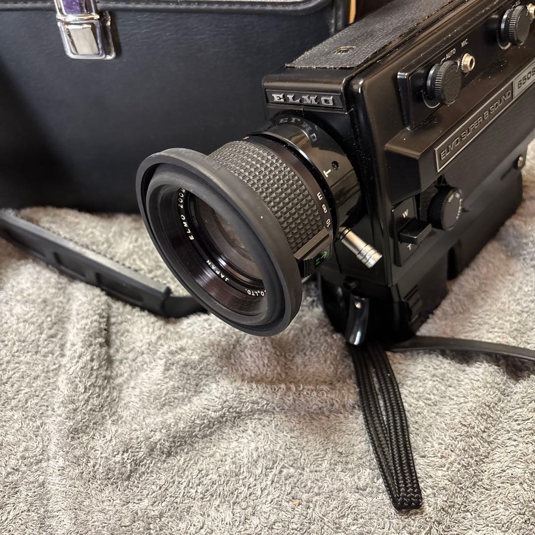 ELMO JAVAR 中判カメラ 75mmレンズ付き