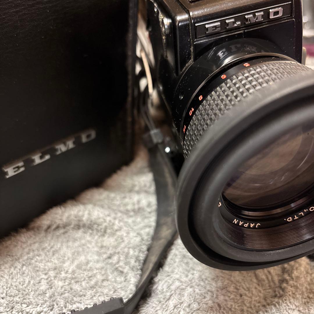 ELMO JAVAR 中判カメラ 75mmレンズ付き