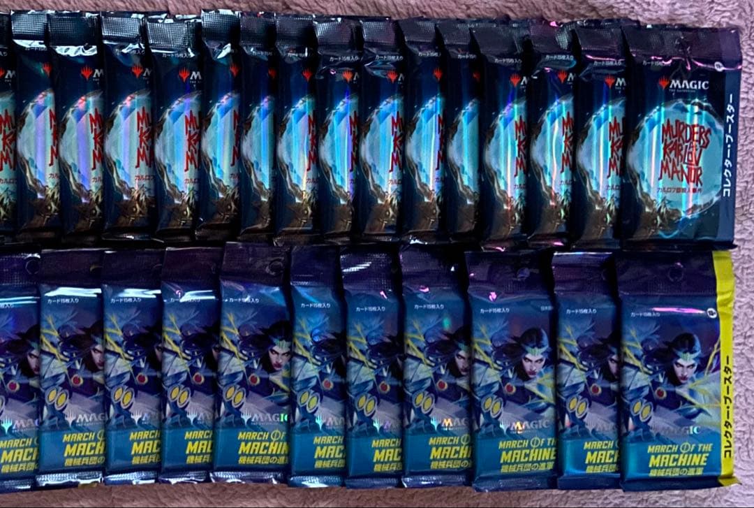 MTG カルロフ邸殺人事件 機械兵団の進軍 コレクターブースター 計39点