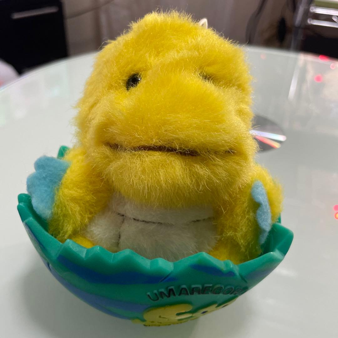 昭和レトロ　ぬいぐるみ　生まれごろエッグ　恐竜