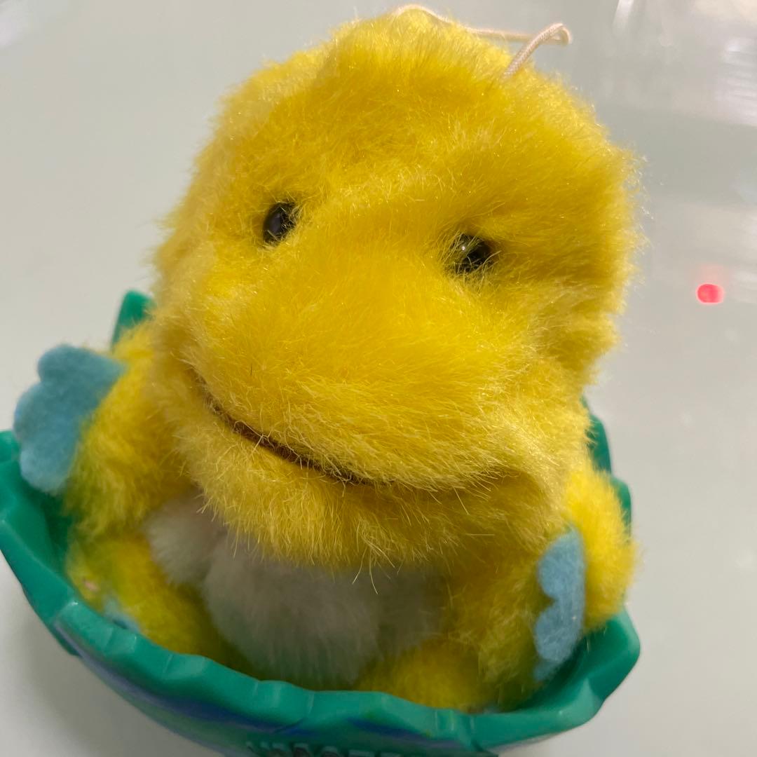 昭和レトロ　ぬいぐるみ　生まれごろエッグ　恐竜