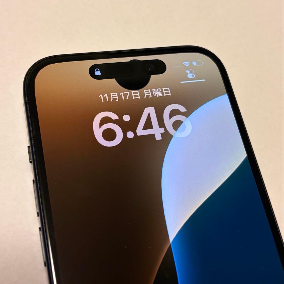 iPhone15 256GB ブラック｜通常利用OK｜液晶不具合ありジャンク扱い