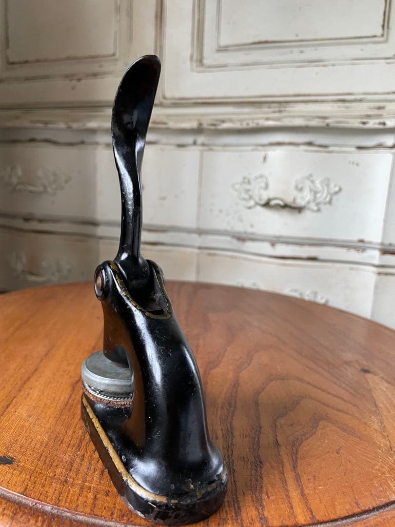 アンティーク　エンボッサー　公印　メタル　スタンプ　シール　プレス　アメリカ