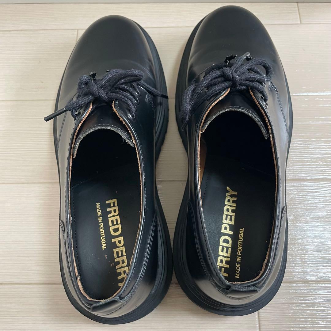 FRED PERRY B5318 Derby Leather レザーシューズ