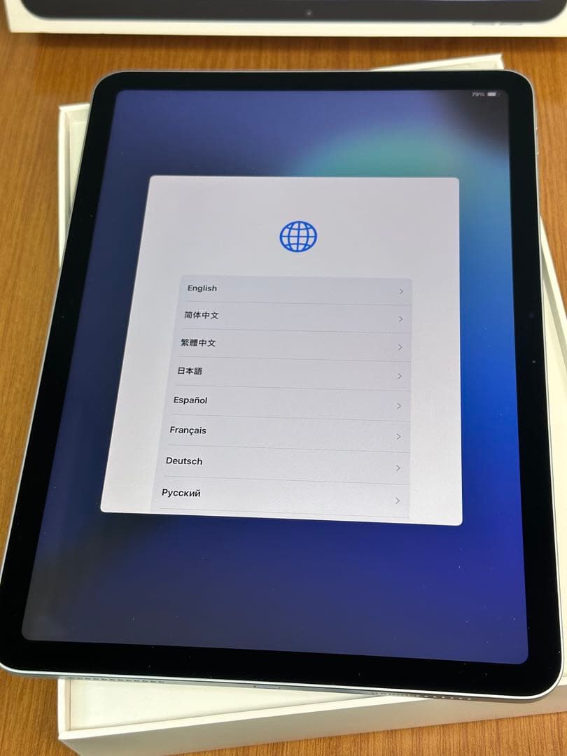 【極美品】iPadAirM2 128GB MUWD3J/A VX4LL