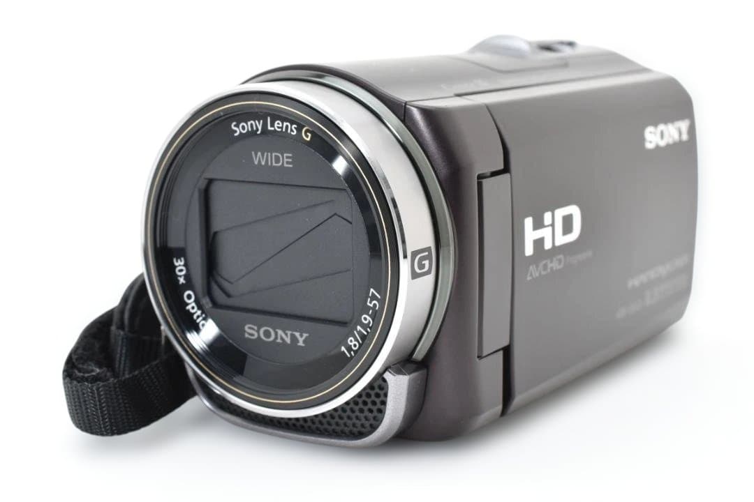 ☆極美品　ソニー　ビデオカメラ　HDR-CX430　新品バッテリー付　＃639★
