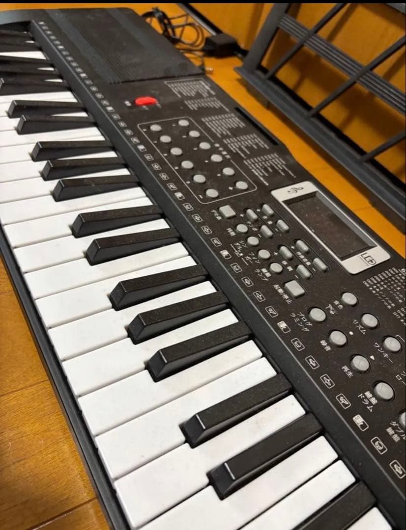 61鍵盤 電子キーボード スタンド付き