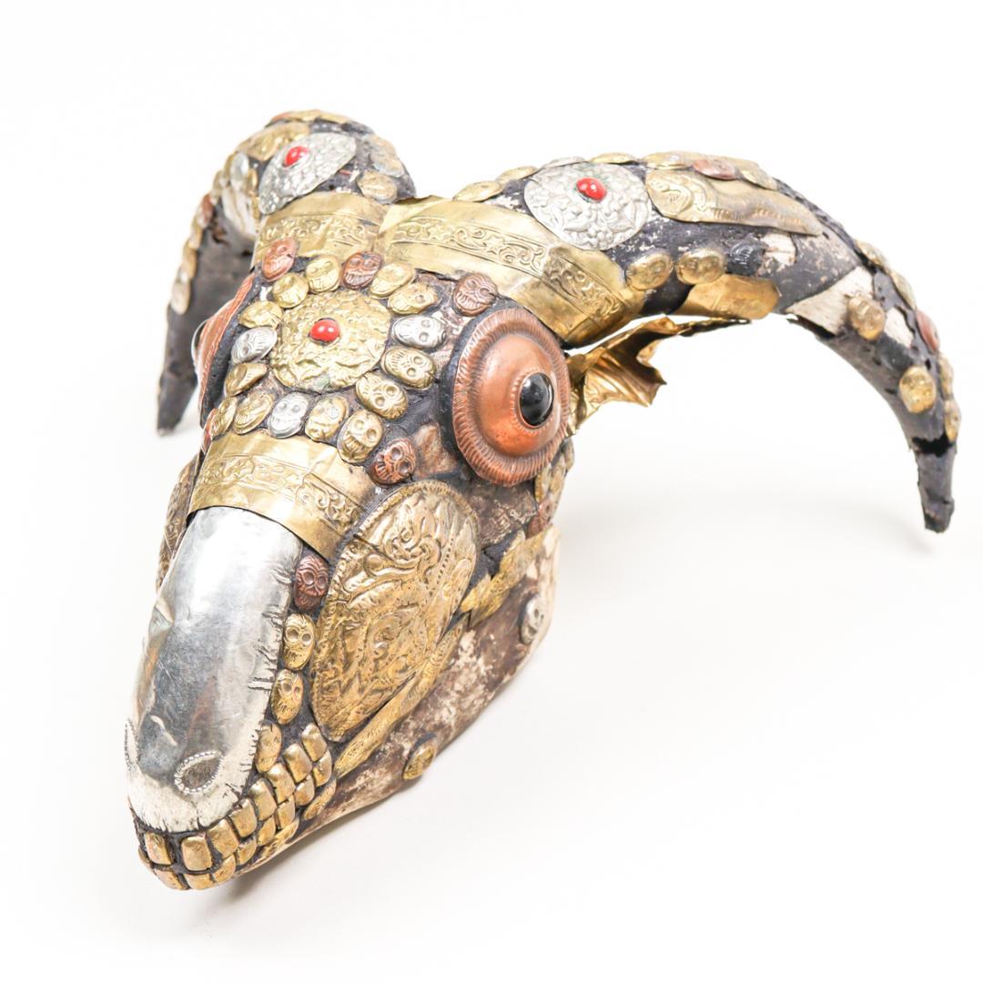 ボン教 チベット ヤギ スカル カパラ 密教 仏具