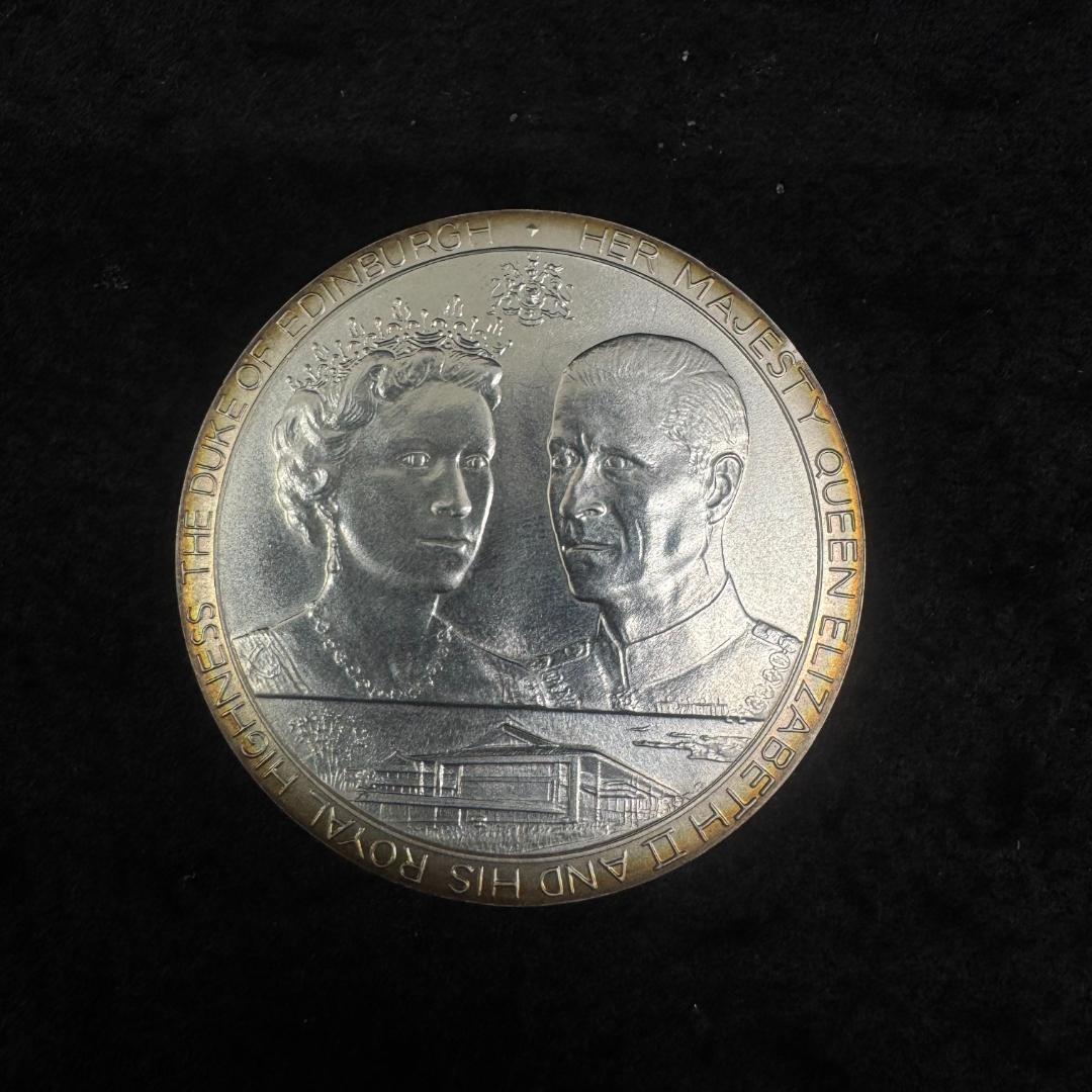 1971年 天皇皇后両陛下御訪英記念 メダル 訪問記念