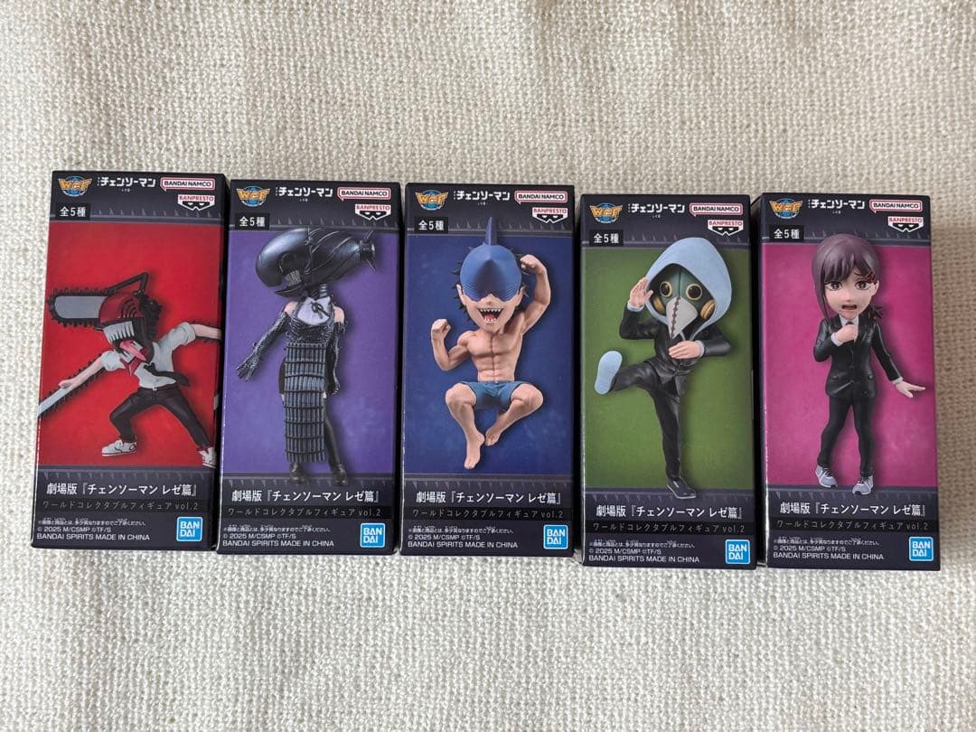 チェンソーマン ワールドコレクタブルフィギュア　レゼ篇 vol.2