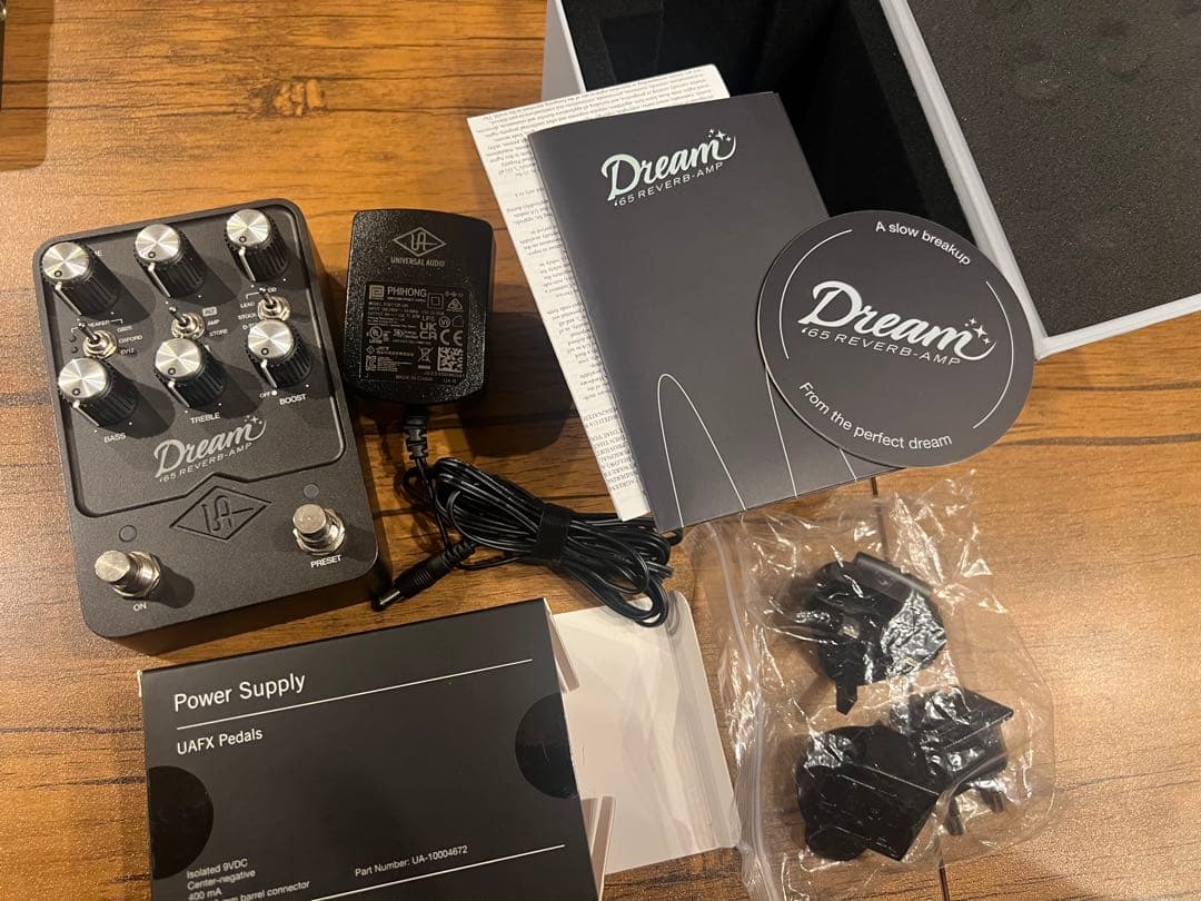 Uafx dream 65 amp +純正パワーサプライ