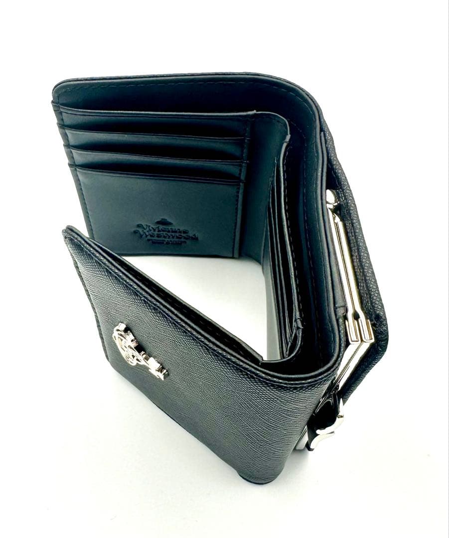 【♡新品未使用♡】Vivienne Westwood 三つ折り財布 ブラック 黒