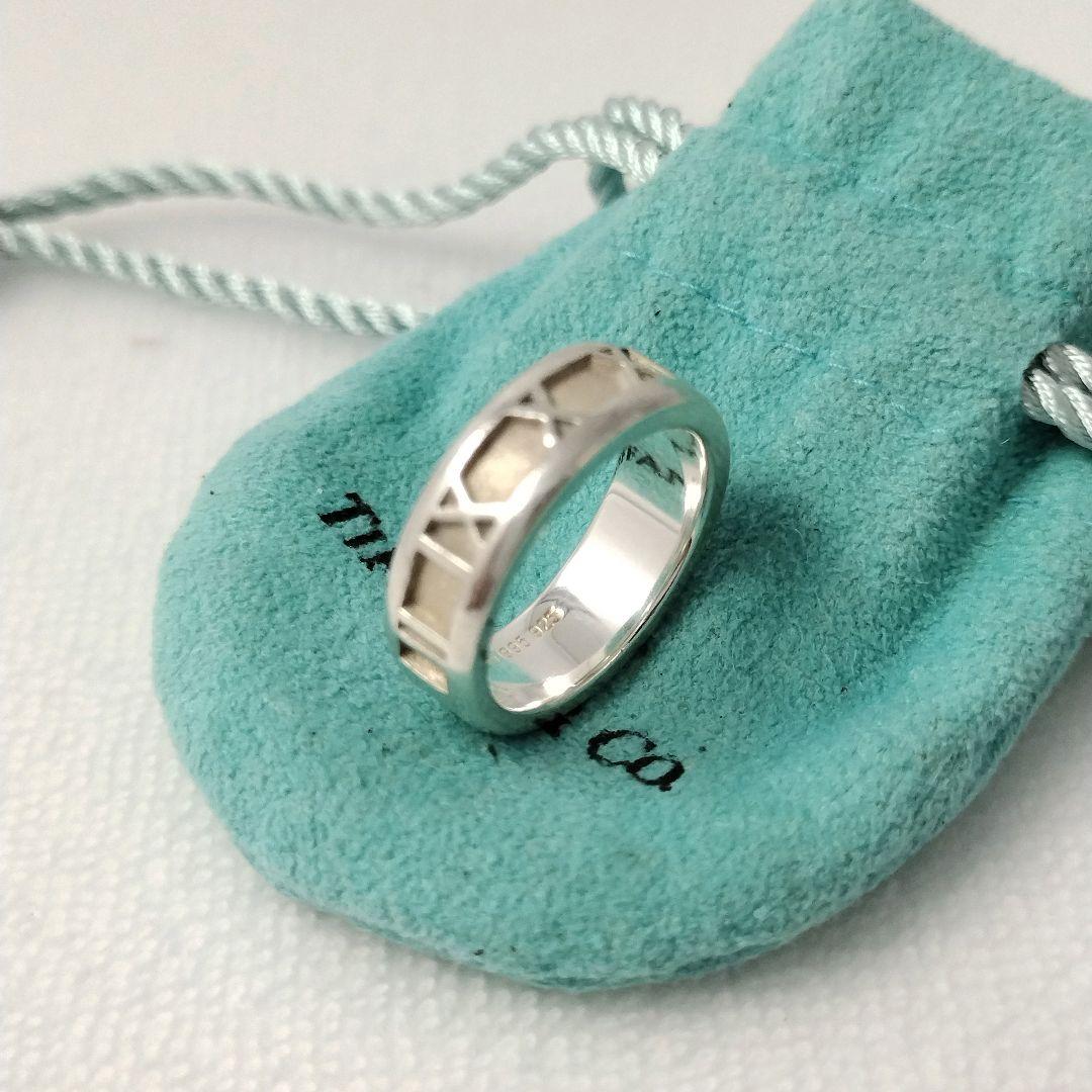 Tiffany＆Co. ティファニー アトラスリング 10号 シルバー925