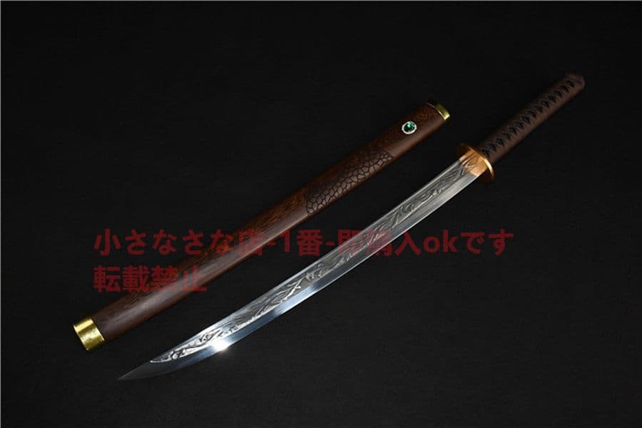 武具　刀装具　日本刀　模造刀 居合刀 柳葉曲げ刃