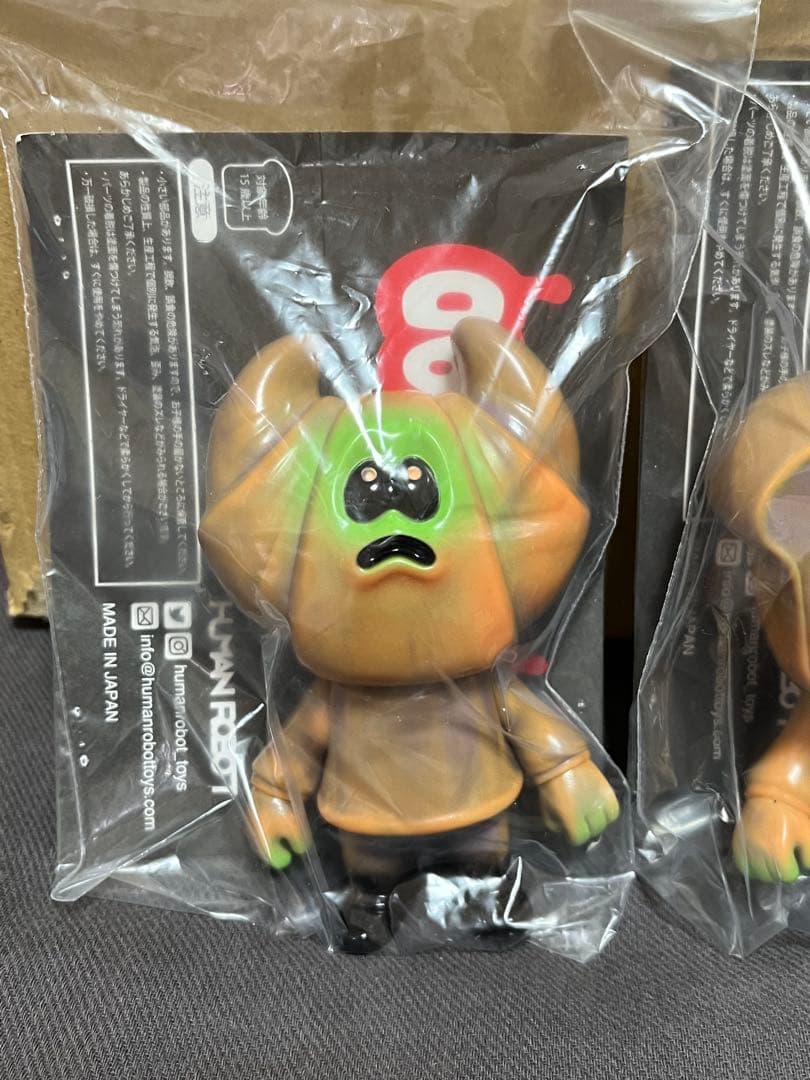 HUMAN ROBOT PAN DEAD パンデッド ハロウィン ソフビ