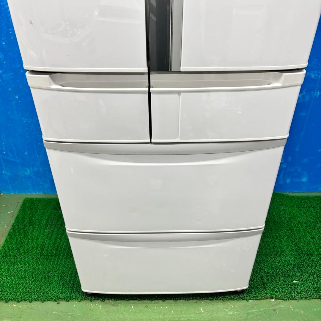 439 冷蔵庫　大型　400L強　自動製氷機付　観音開き　6ドア　格安　美品