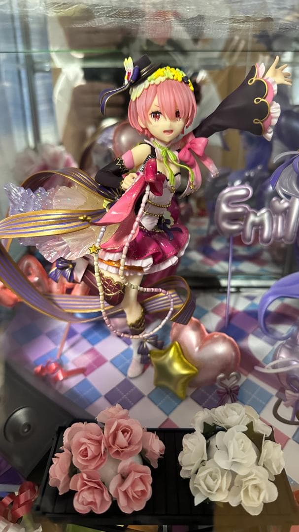 レム＋ラム＋エミリア アイドル Ver. 3体セット売り（専用台座付）