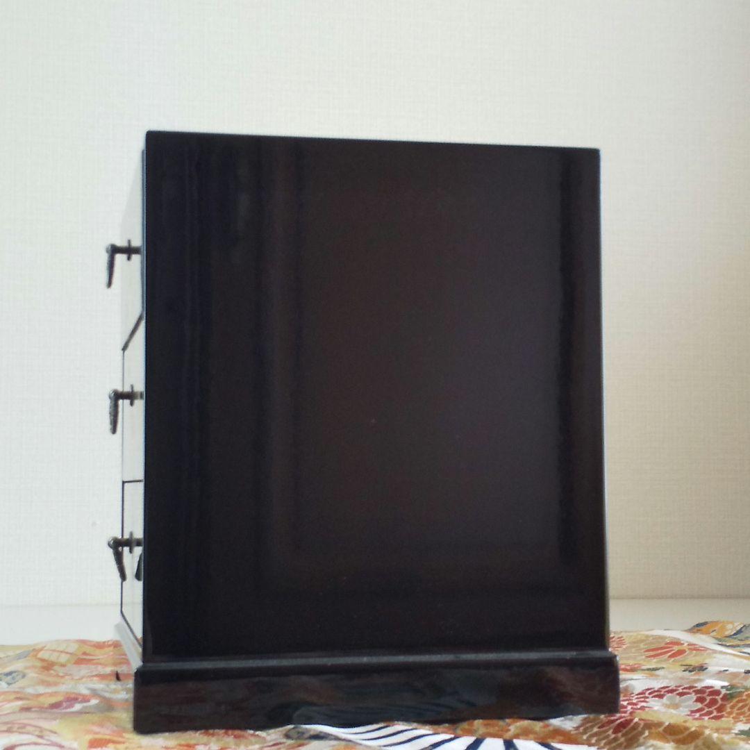 80's 会津塗 小引き出し カトレア 三ツ引タンス 3段引き出し 昭和