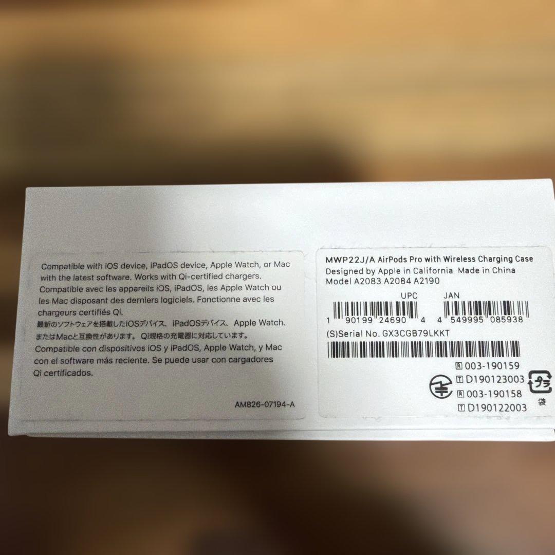 AirPods Pro 第１世代 本体