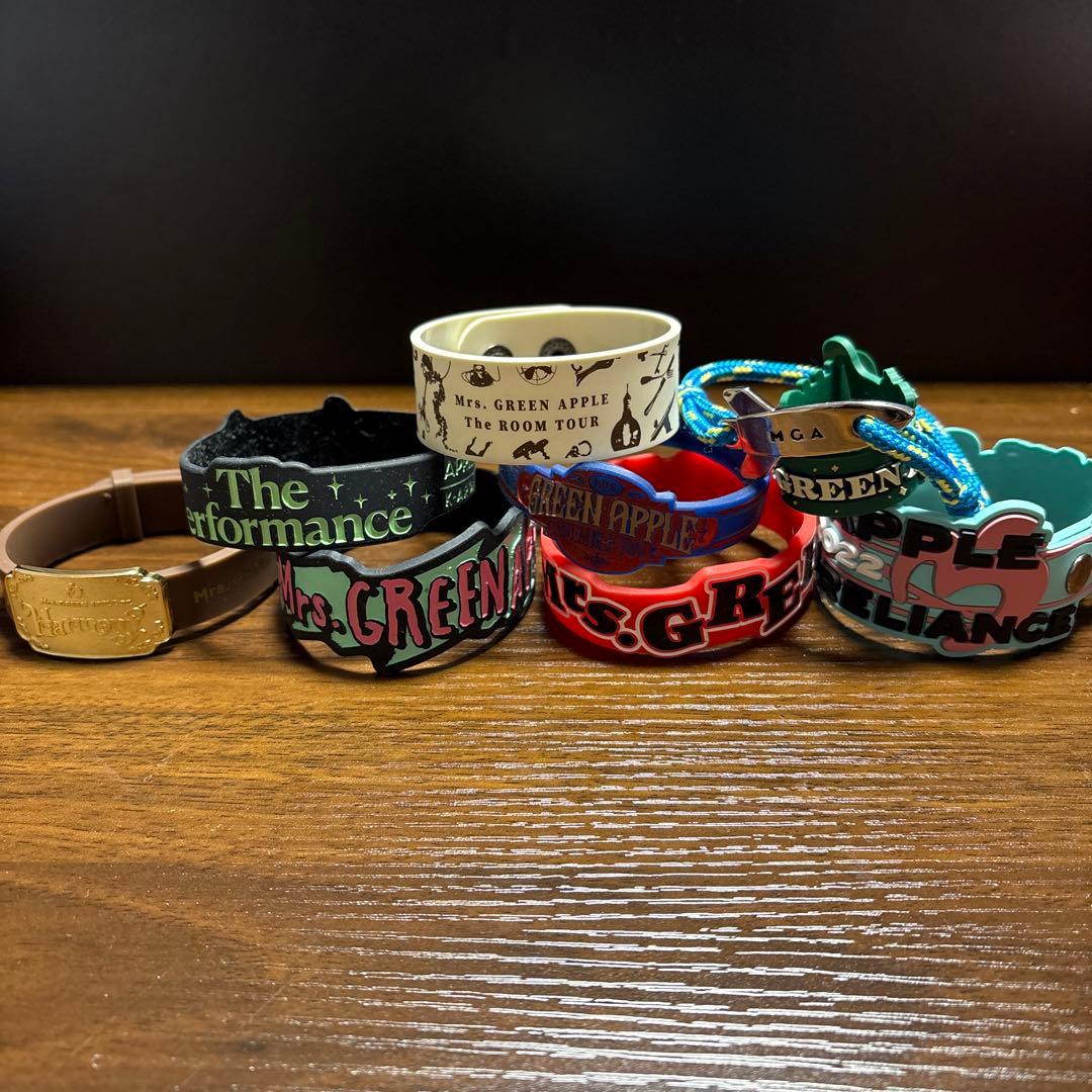 Mrs. GREEN APPLE ラバーバンド 9点セット