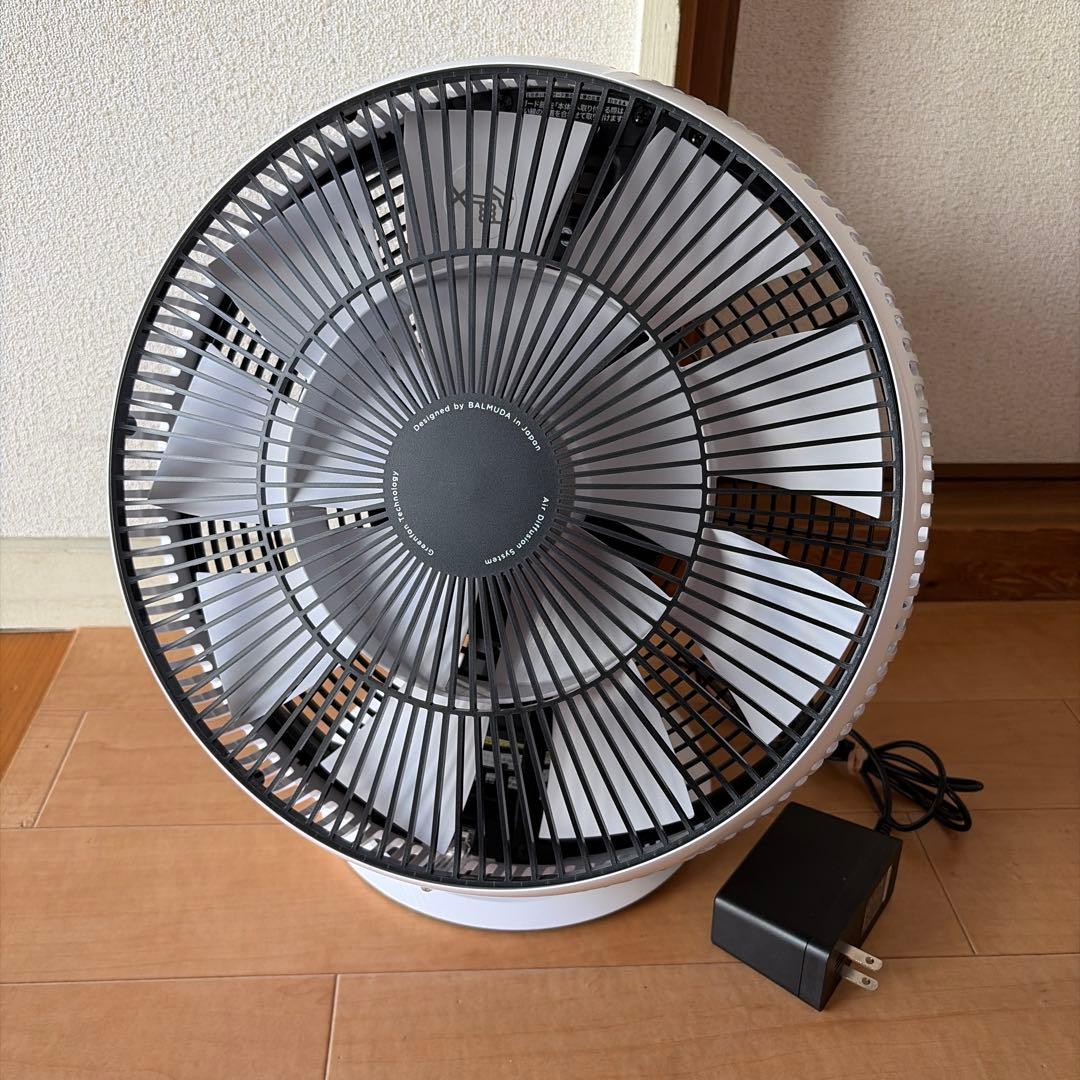 バルミューダ グリーンファン サーキュ DCモーターサー EGF-3400-WK