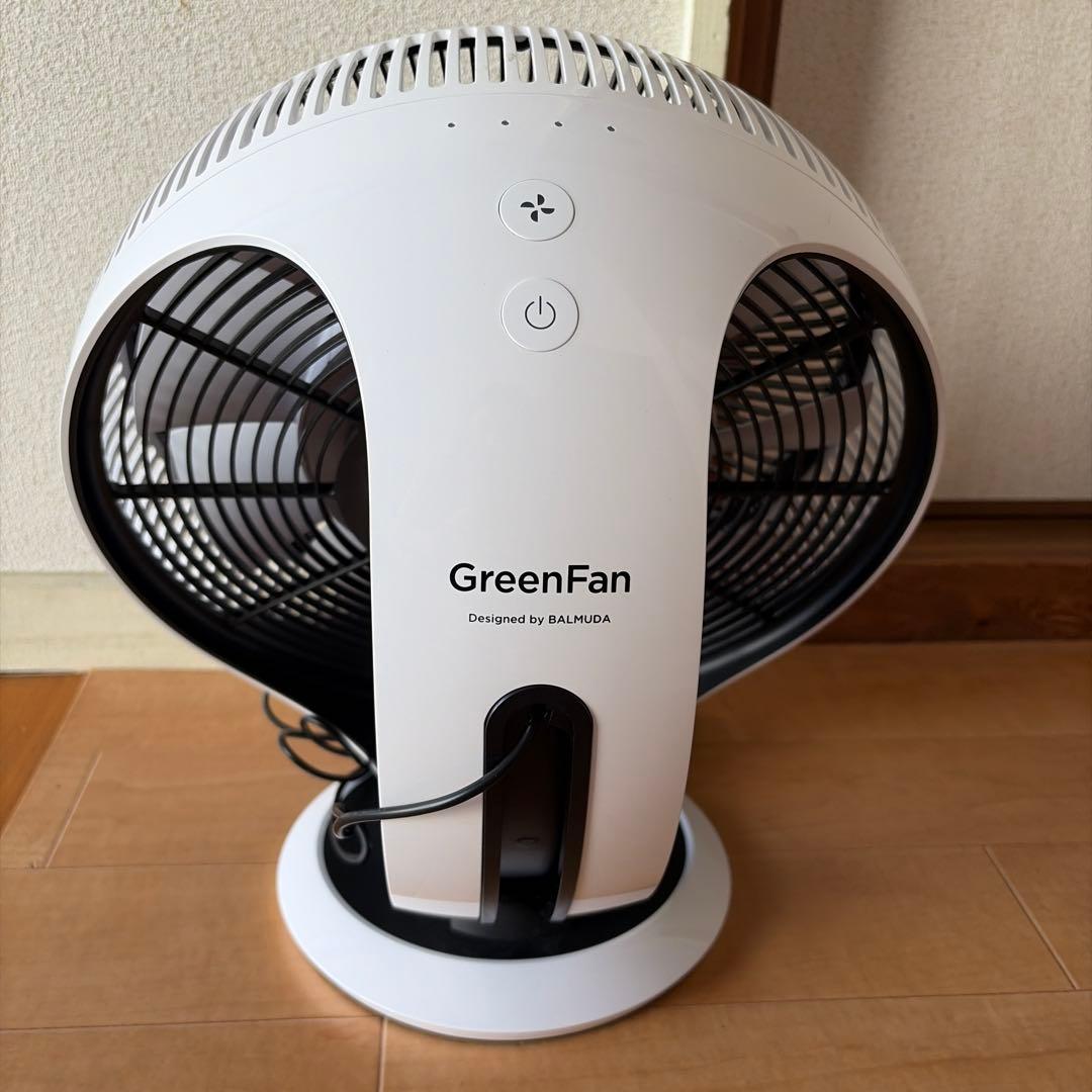 バルミューダ グリーンファン サーキュ DCモーターサー EGF-3400-WK