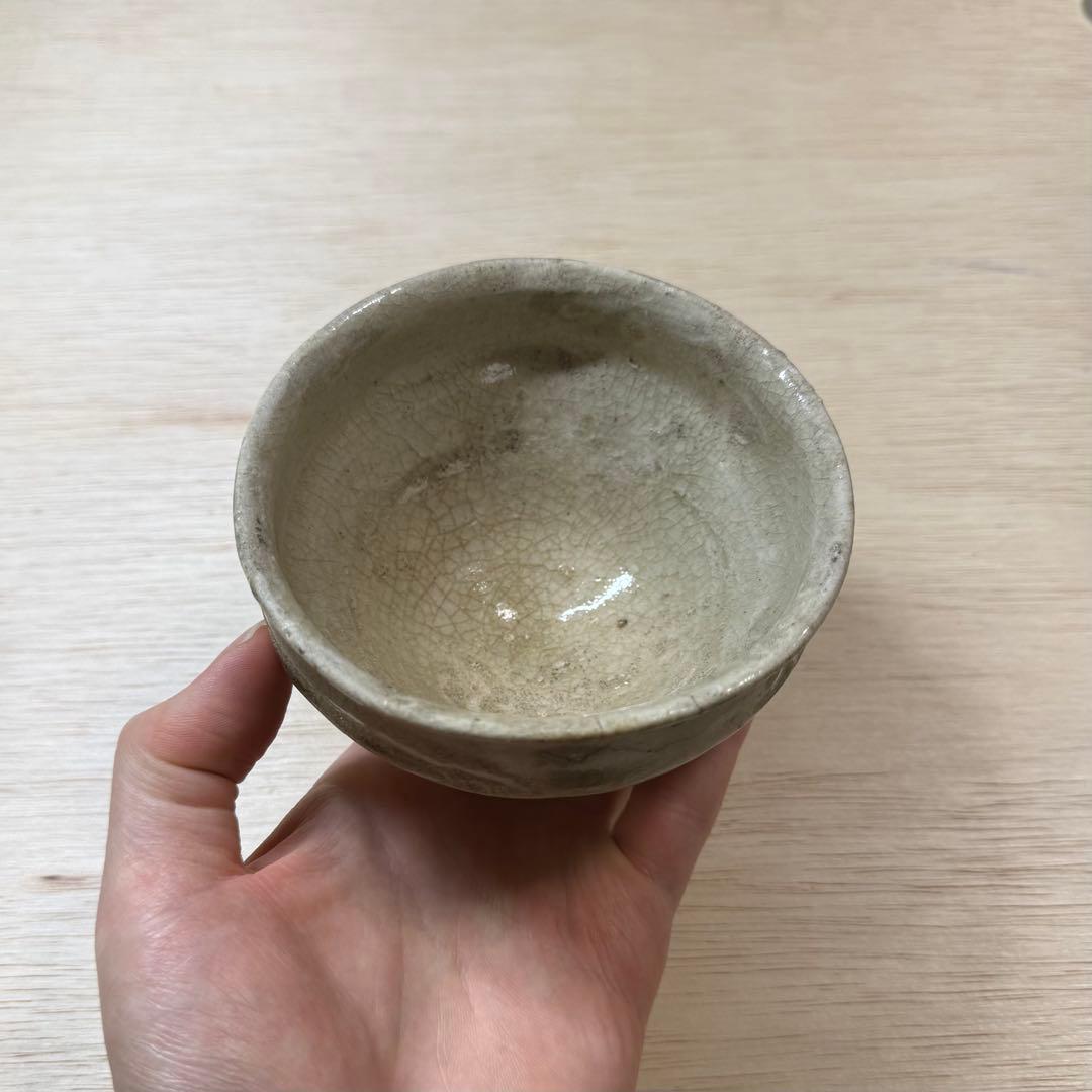美濃 白天目 茶碗 桃山時代 古美濃 古瀬戸 天目茶碗 伝世品 古美術 骨董