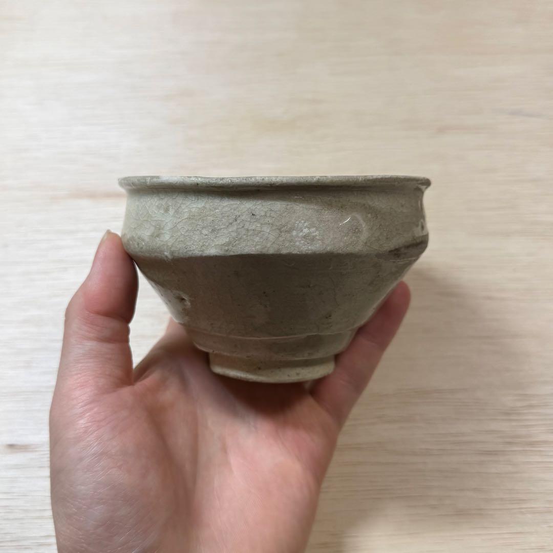 美濃 白天目 茶碗 桃山時代 古美濃 古瀬戸 天目茶碗 伝世品 古美術 骨董