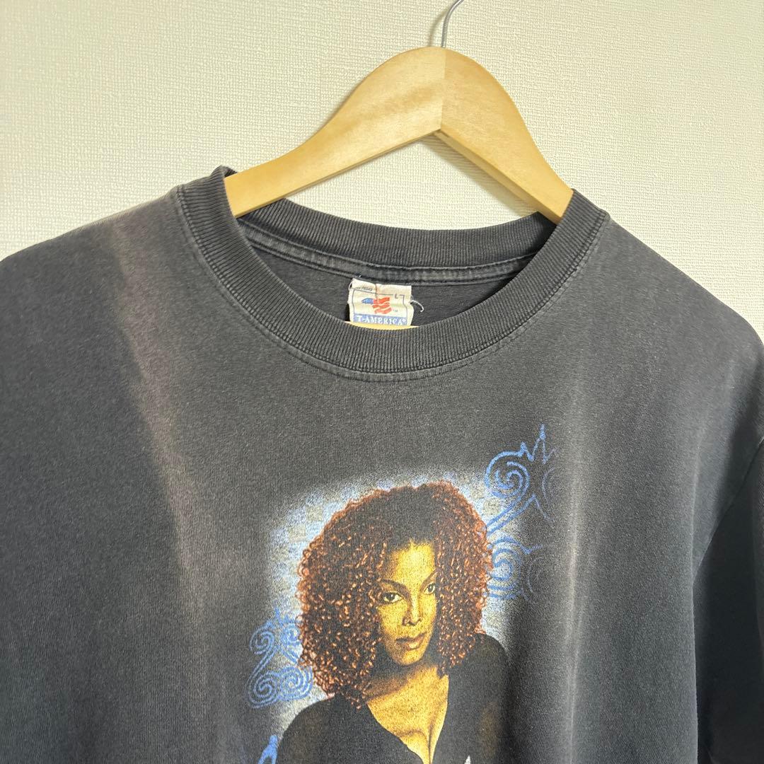 1998 janet jackson tour Tshirt usa製