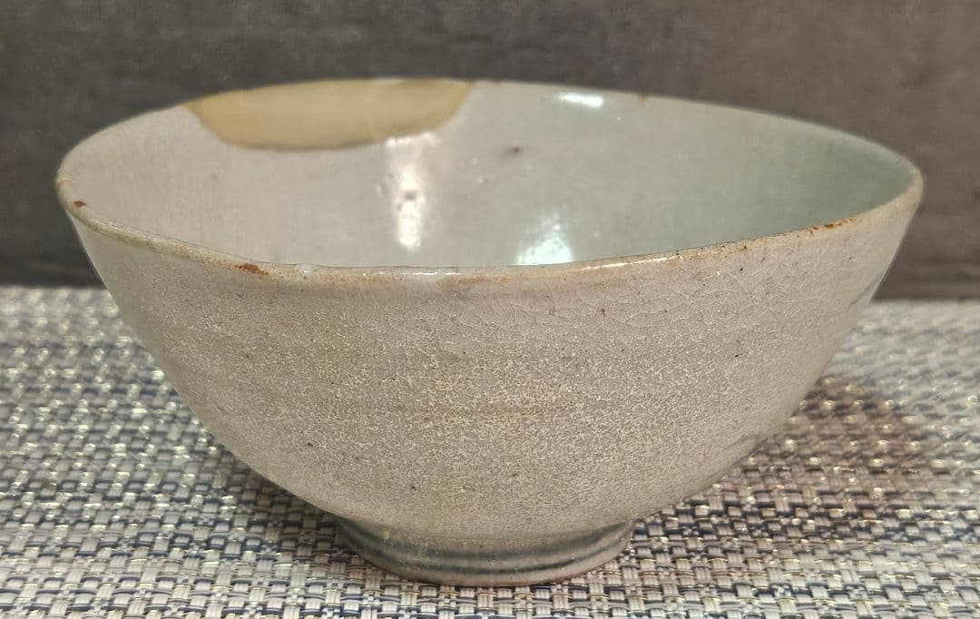 江戸時代初期　初期伊万里　染付　草花図 碗　茶碗　呼び継ぎあり　陶片　古陶磁器