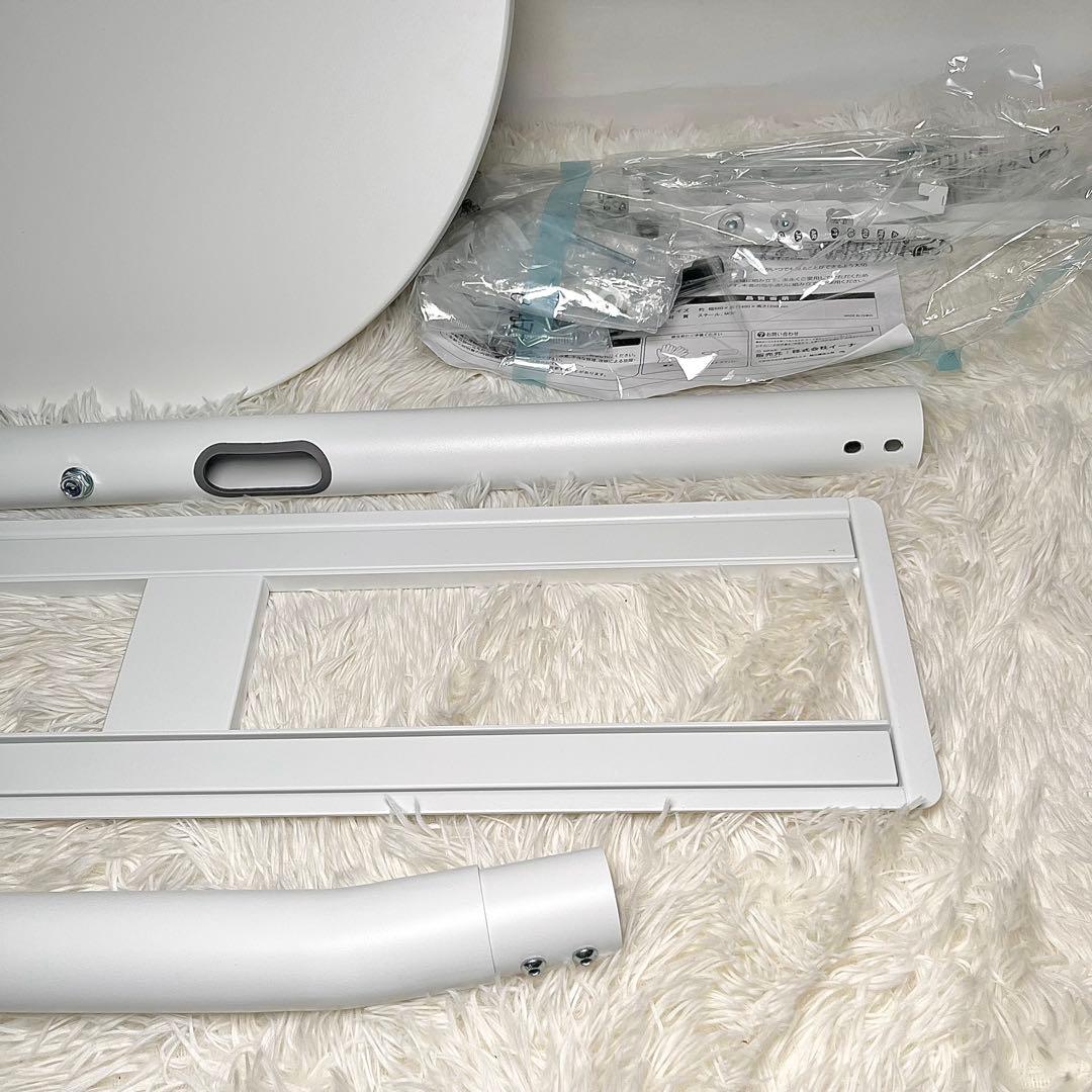 【美品】Lize リゼ キャスター付きテレビスタンド ホワイト