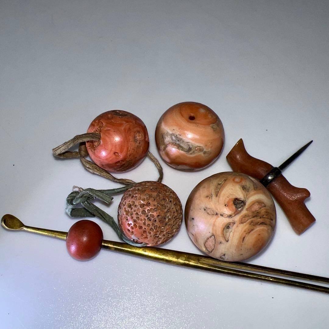 本赤珊瑚　特大　大玉　90g トヒサ　東さ7-1128☆2F