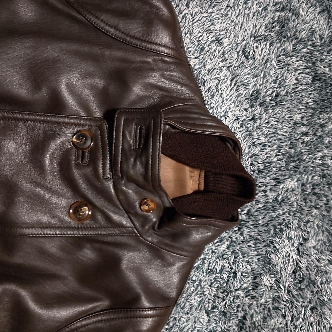 D'URBANレザーコート