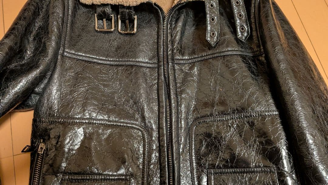 服*ズ様 ドルチェ&ガッパーナ シープスキンレザージャケット
