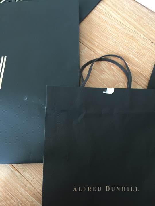 【まとめて大売出し】ダンヒルDunhill 紙袋23セット