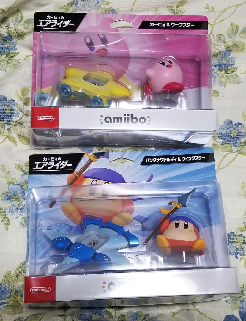 【新品未開封】カービィ　バンダナワドルディ　エアライダーamiiboセット