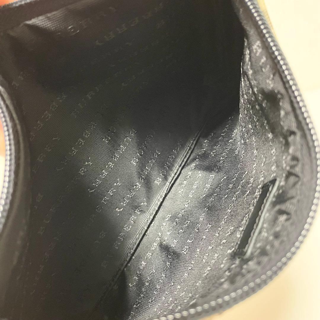 BURBERRY バーバリー ノバチェック アクセサリーポーチ ベージュ 美品