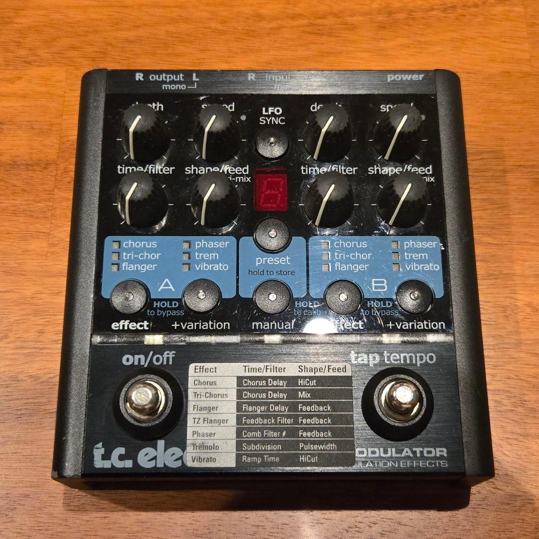 ギター TC Electronic Nova Modulator